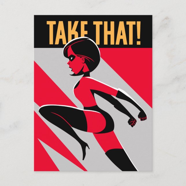 The Incredibles 2 | Elastigirl - Take That! Postcard (Front)