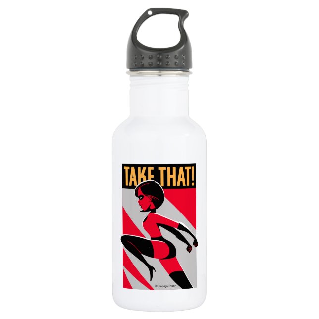 The Incredibles 2 | Elastigirl - Take That! Stainless Steel Water Bottle (Front)