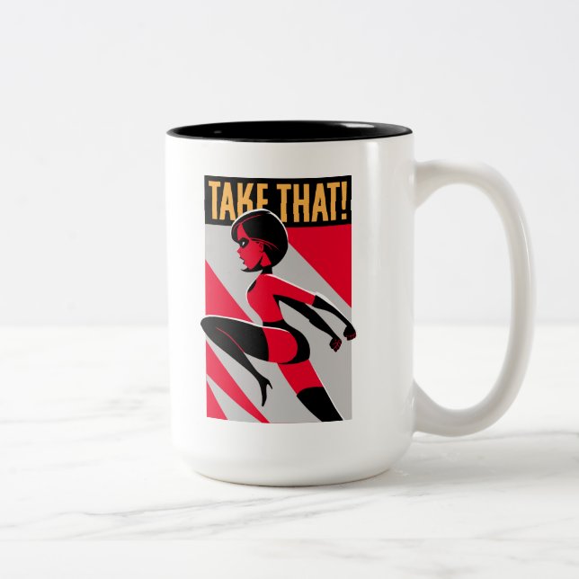The Incredibles 2 | Elastigirl - Take That! Two-Tone Coffee Mug (Right)