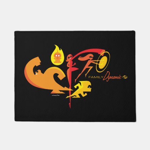 The Incredibles 2  Family Dynamic Doormat