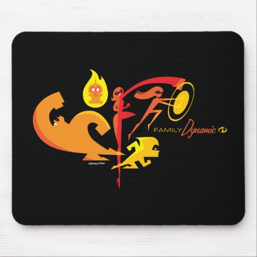 The Incredibles 2  Family Dynamic Mouse Pad