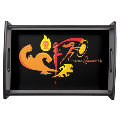 The Incredibles 2  Family Dynamic Serving Tray