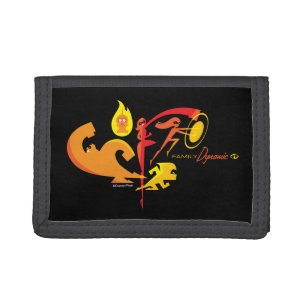 The Incredibles 2 Family Dynamic Trifold Wallet