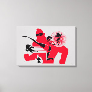 The Incredibles 2   Hero Work Canvas Print