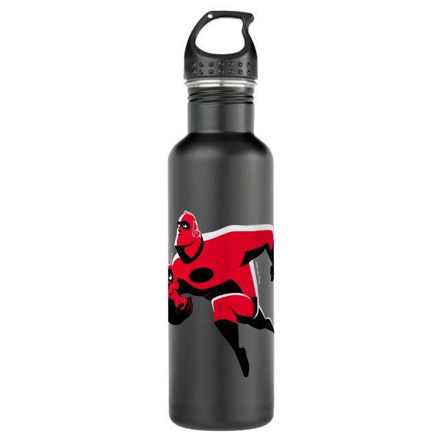 The Incredibles 2 | Hero Work is Calling Stainless Steel Water Bottle (Front)