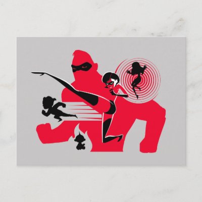 The Incredibles 2 | Hero Work Postcard