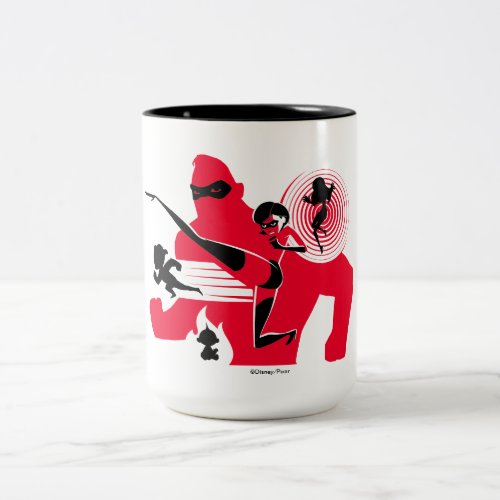 The Incredibles 2  Hero Work Two_Tone Coffee Mug