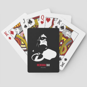 The Incredibles 2 Incredible Dad Playing Cards
