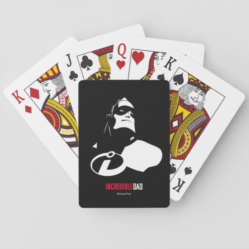 The Incredibles 2  Incredible Dad Playing Cards