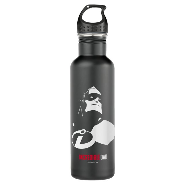The Incredibles 2 | Incredible Dad Water Bottle (Front)