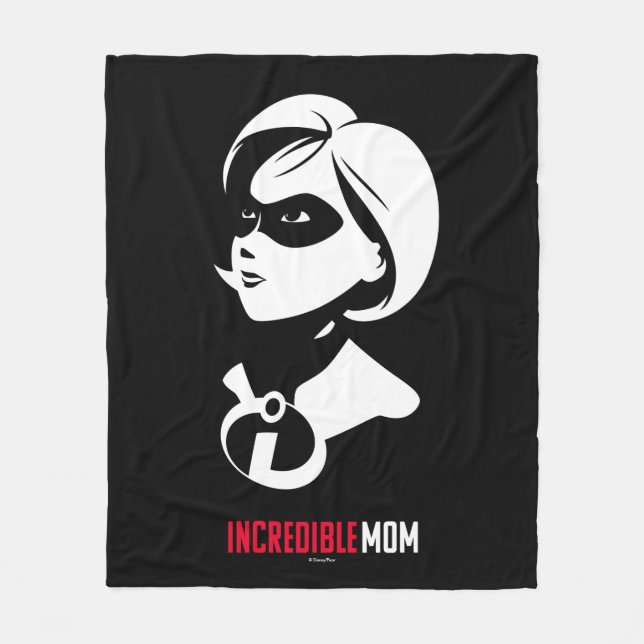 The Incredibles 2 | Incredible Mom Fleece Blanket (Front)