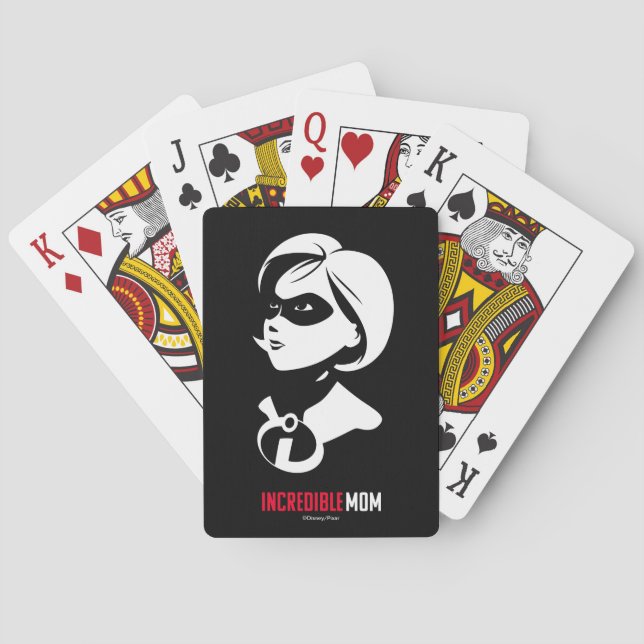 The Incredibles 2 | Incredible Mom Playing Cards (Back)