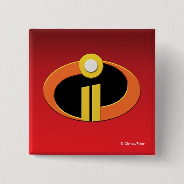 The Incredibles 2 | Logo Button (Front)