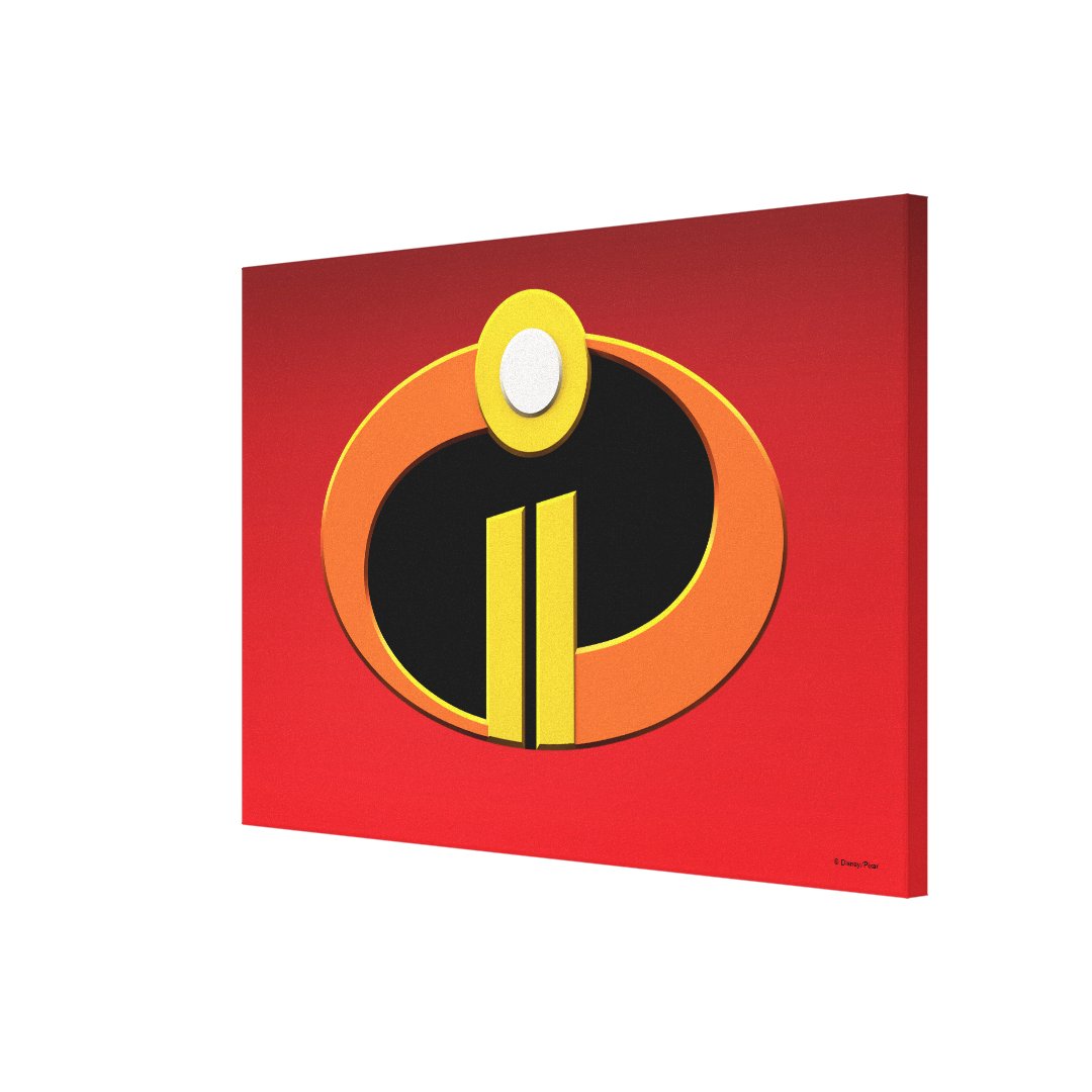 The Incredibles 2 | Logo Canvas Print | Zazzle