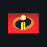 The Incredibles 2 | Logo Canvas Print<br><div class="desc">Incredibles 2 brings back everyone's favorite family of super heroes in an exciting,  hilarious and heartfelt super-sequel. This new chapter sees Mr. & Mrs. Incredible,  Vioet,  Dash and Jack-Jack encounter a brand new nemesis that puts their powers and their family to the ultimate test.</div>