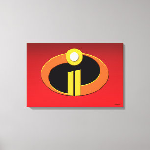 The Incredibles 2   Logo Canvas Print