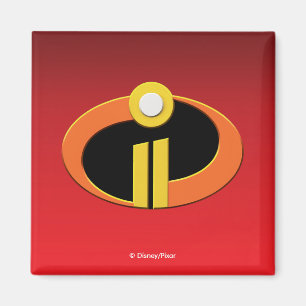 The Incredibles 2   Logo Magnet