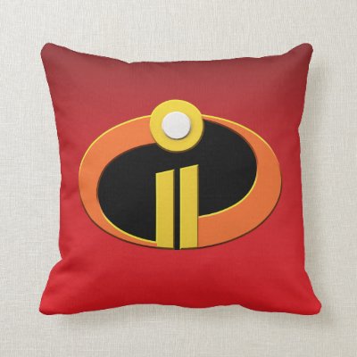 The Incredibles 2 | Logo Throw Pillow