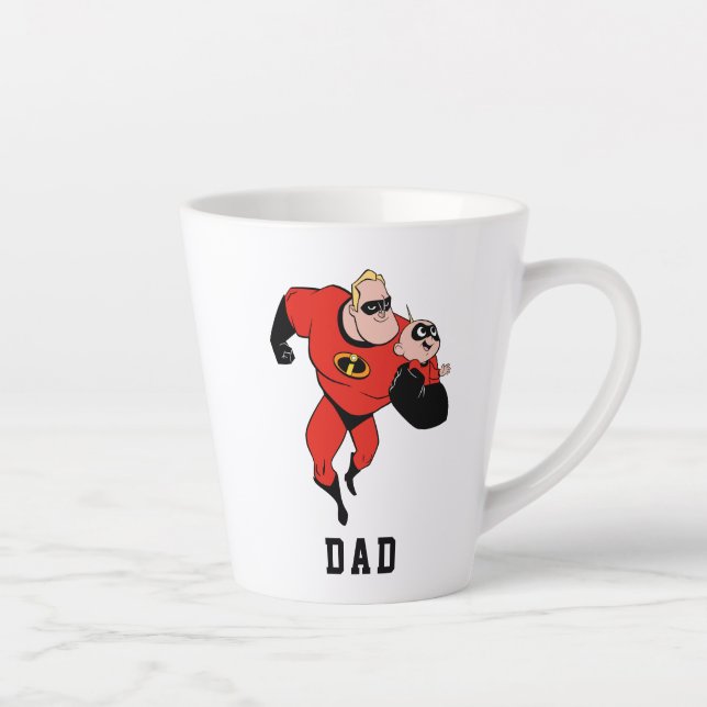 The Incredibles 2 | Mr. Incredible & Jack-Jack Latte Mug (Right)