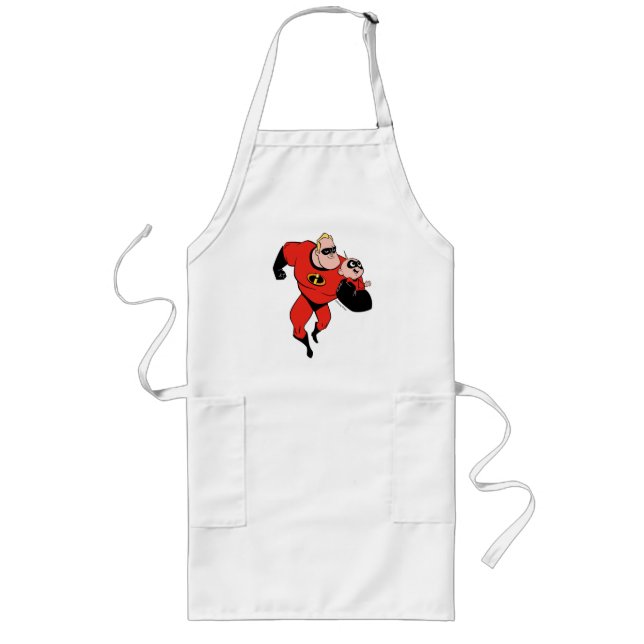 The Incredibles 2 | Mr. Incredible & Jack-Jack Long Apron (Front)