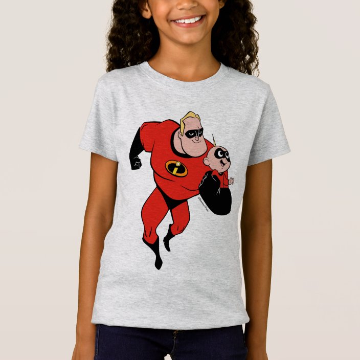 The Incredibles 2 | Mr. Incredible & Jack-Jack T-Shirt | Zazzle.com