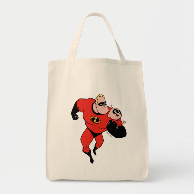 The Incredibles 2 | Mr. Incredible & Jack-Jack Tote Bag (Front)
