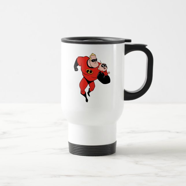 The Incredibles 2 | Mr. Incredible & Jack-Jack Travel Mug (Right)