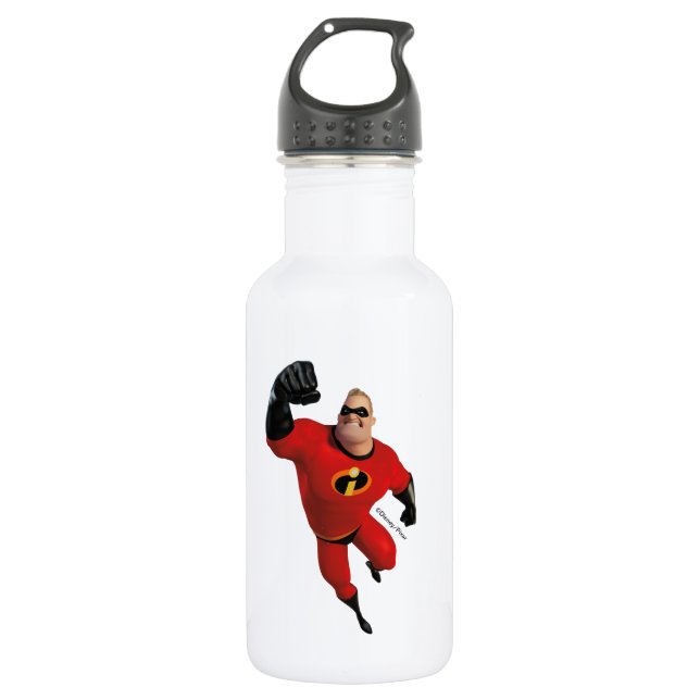 The Incredibles 2 | Mr. Incredible - Trampoline Me Stainless Steel Water Bottle (Front)