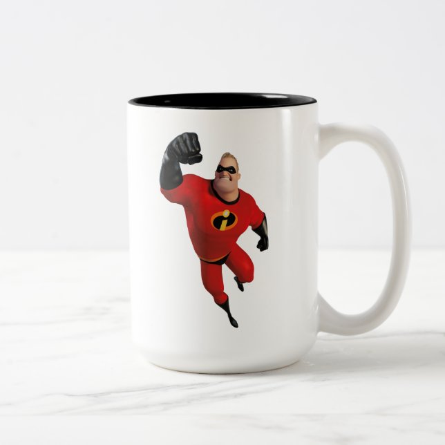 The Incredibles 2 | Mr. Incredible - Trampoline Me Two-Tone Coffee Mug (Right)
