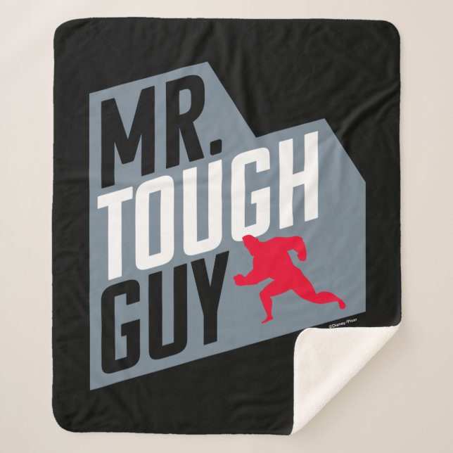 The Incredibles 2 | Mr. Tough Guy Sherpa Blanket (Front)
