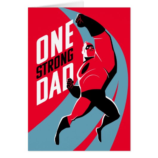 The Incredibles 2 | One Strong Dad Cards (Front)