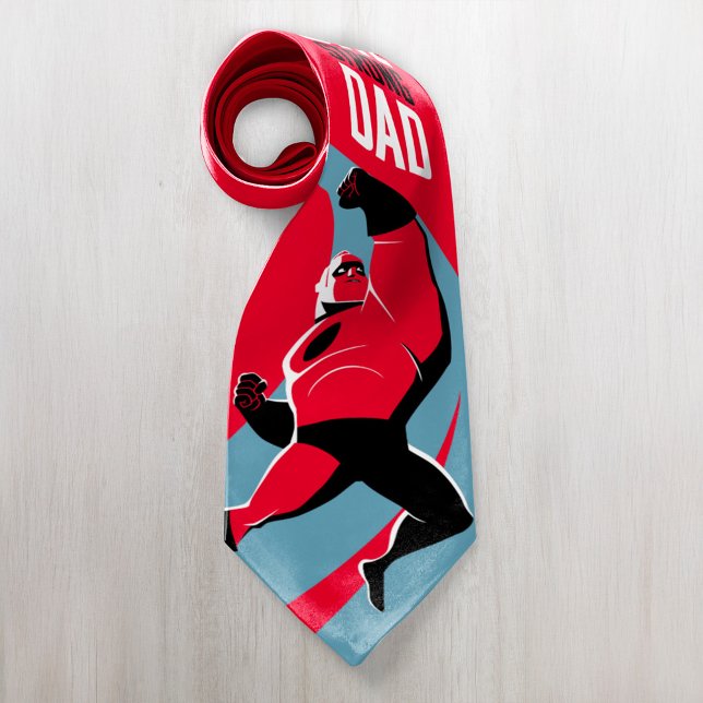 The Incredibles 2 | One Strong Dad Neck Tie (Tie on table)