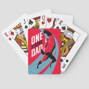 The Incredibles 2 One Strong Dad Playing Cards
