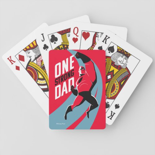 The Incredibles 2  One Strong Dad Playing Cards