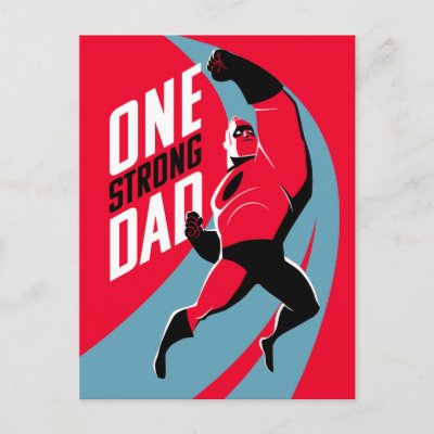 The Incredibles 2 | One Strong Dad Postcard