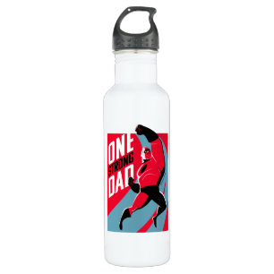The Incredibles 2 One Strong Dad Stainless Steel Water Bottle