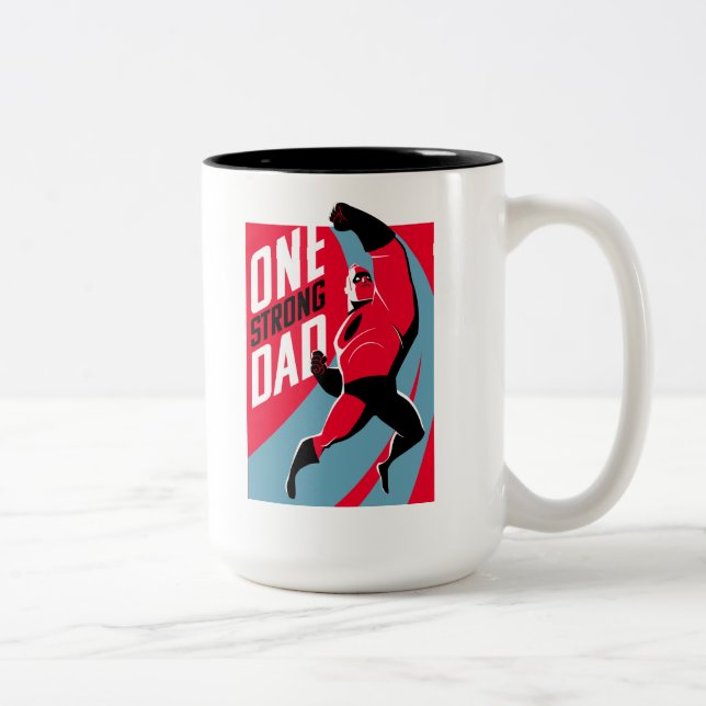 The Incredibles 2 | One Strong Dad Two-Tone Coffee Mug (Right)