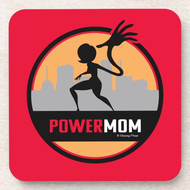 The Incredibles 2 | Power Mom Beverage Coaster (Front)