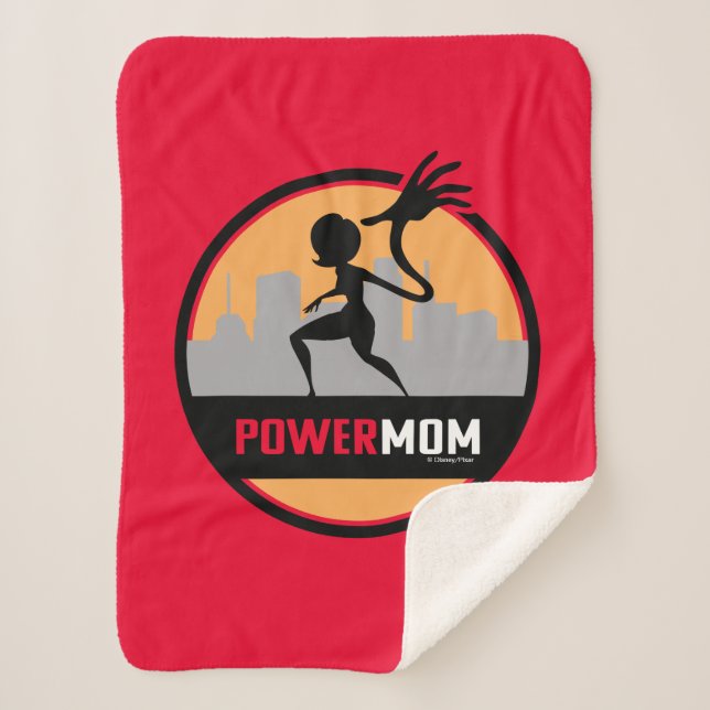 The Incredibles 2 | Power Mom Sherpa Blanket (Front)
