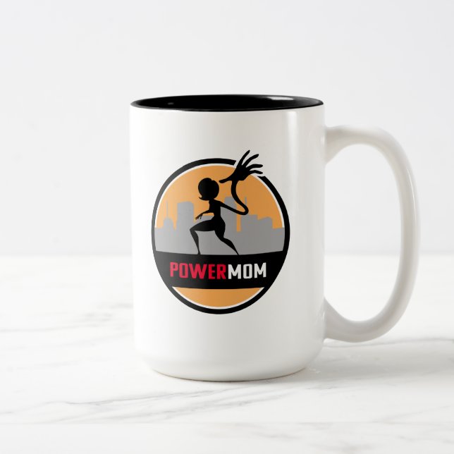 The Incredibles 2 | Power Mom Two-Tone Coffee Mug (Right)