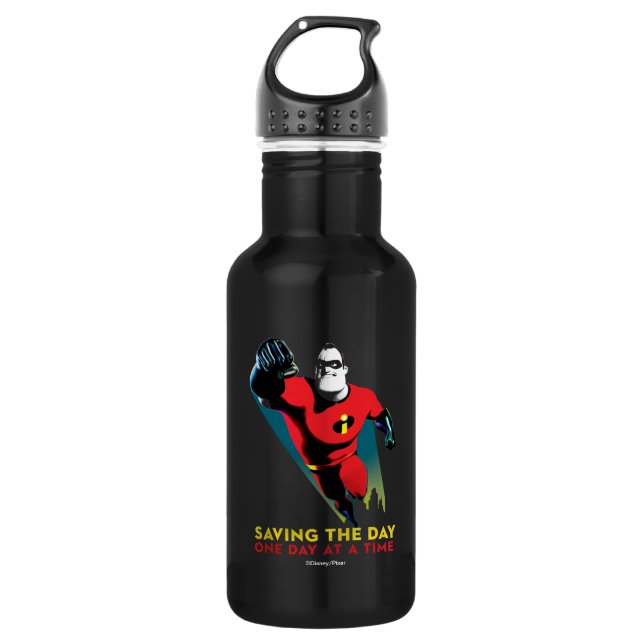 The Incredibles 2 | Saving the Day Stainless Steel Water Bottle (Front)