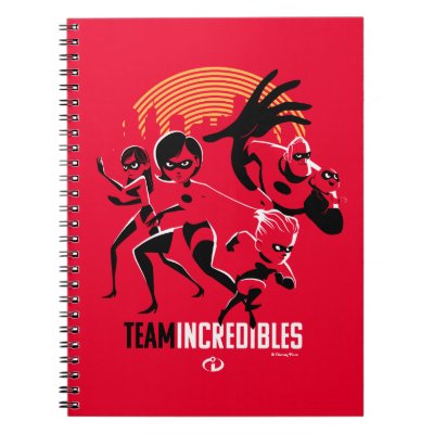 The Incredibles 2 | Team Incredibles Notebook