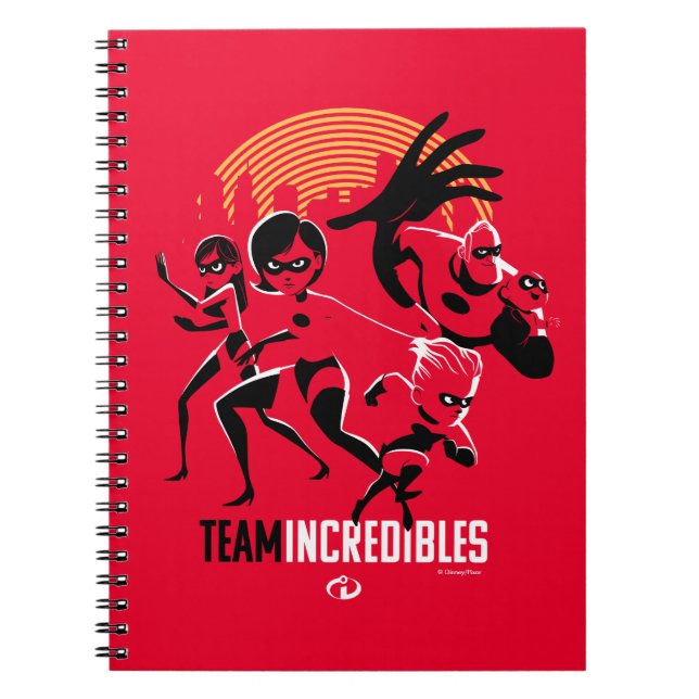 The Incredibles 2 | Team Incredibles Notebook (Front)