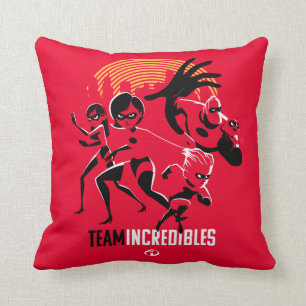 The Incredibles 2 Team Incredibles Throw Pillow