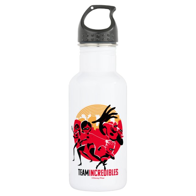The Incredibles 2 | Team Incredibles Water Bottle (Front)