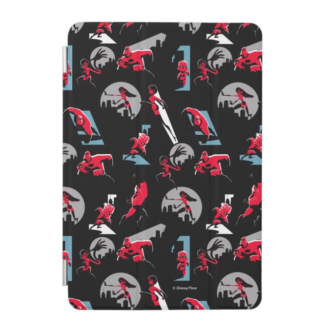 The Incredibles 2 | The Incredibles Pattern iPad Mini Cover (Front)