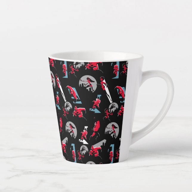 The Incredibles 2 | The Incredibles Pattern Latte Mug (Right)