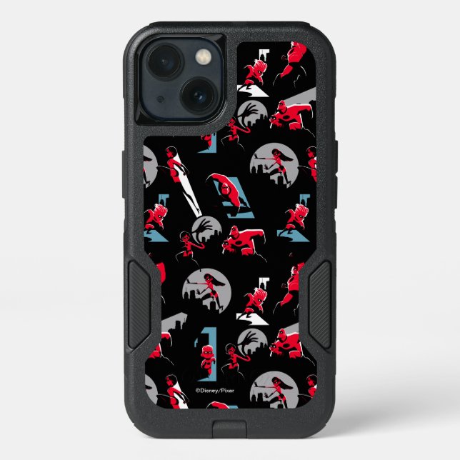 The Incredibles 2 | The Incredibles Pattern Otterbox iPhone Case (Back)