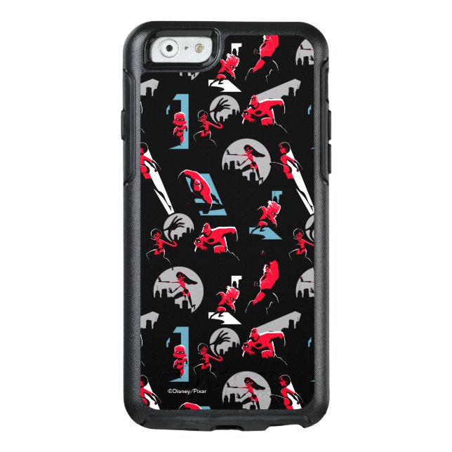The Incredibles 2 | The Incredibles Pattern Otterbox iPhone Case (Back)