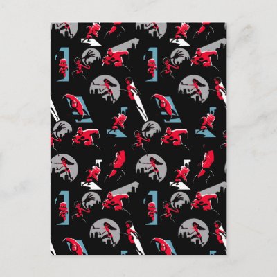 The Incredibles 2 | The Incredibles Pattern Postcard